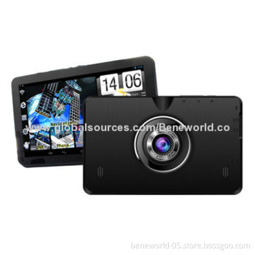 Fashion 7-Inch Dual Core Android GPS System with DVR, GSM, GPRS, Capacitive Touch Panel